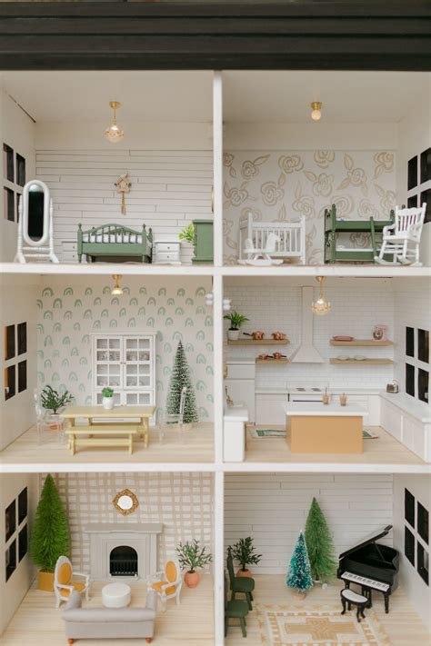 Elsie's Dollhouse Reveal | Dolls house interiors, Doll house plans, Diy ...