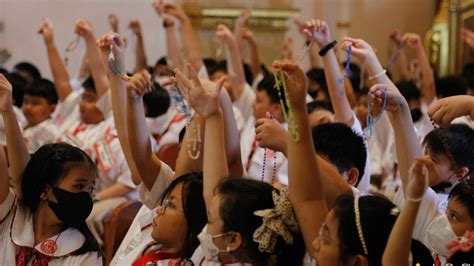 Filipino children join ‘One Million Children Praying the Rosary’ for unity and world peace ...