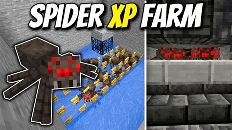 Easy Spider XP Farm - Minecraft 1.19 Tutorial (Java Edition) - YouTube