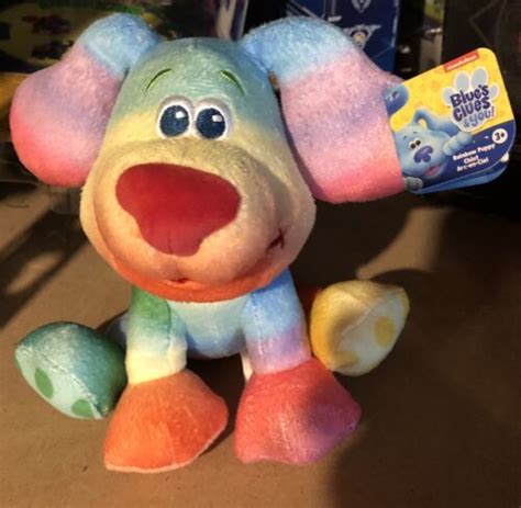 Blues Clues & You Rainbow Puppy Pup Plush Toy Nickelodeon Nick Jr New ...