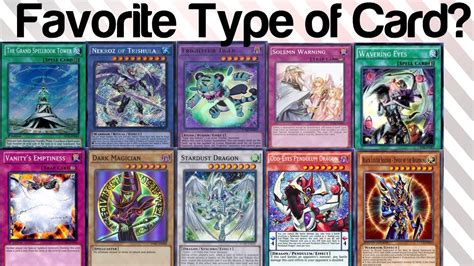 What is your favorite type of Yugioh Card? - YouTube