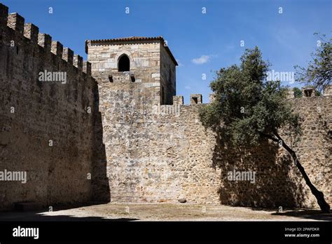 Inside Castelo de São Jorge, the castle in Lisbon, Portugal Stock Photo - Alamy