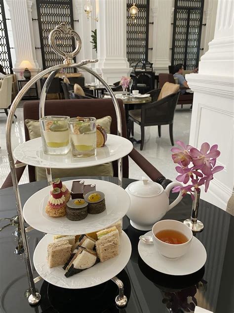 Afternoon Tea at The Grand Lobby, Raffles Singapore - High Tea Society