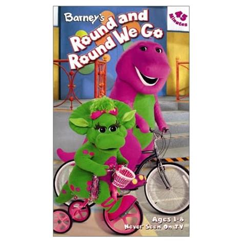 Amazon.com: Barney - Round and Round We Go [VHS]: Bob West, Julie ...