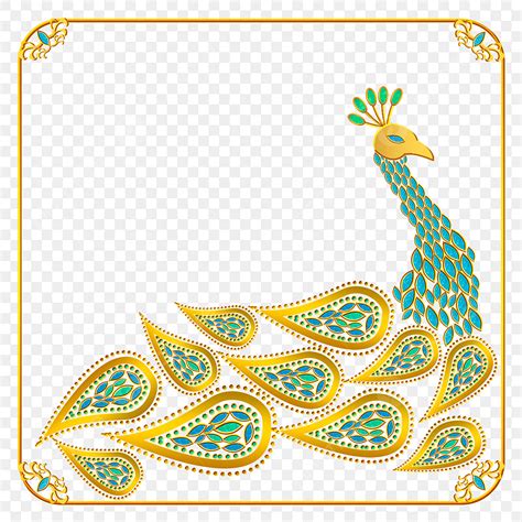 Beautiful Peacock Clipart Vector, Indian Wedding Pattern Beautiful Peacock, Indian Wedding ...