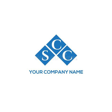 SCC Letter Logo Design on BLACK Background. SCC Creative Initials Letter Logo Concept Stock ...