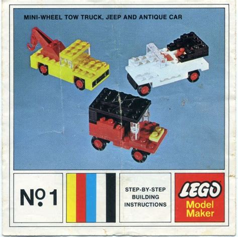 LEGO LEGOLAND 1971 Sets - Price and Size