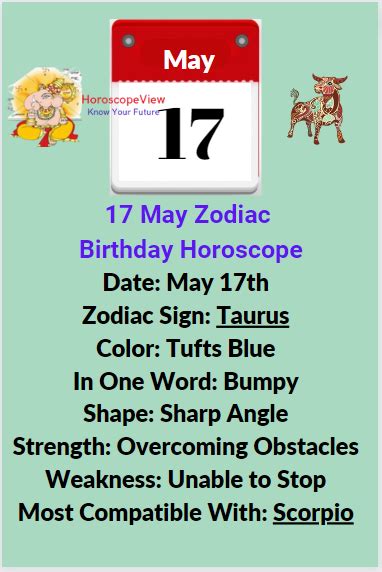 May 17 Zodiac Taurus - What Is The Zodiac Sign for May 17th?