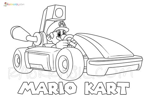 Coloring Pages Of Go Karts