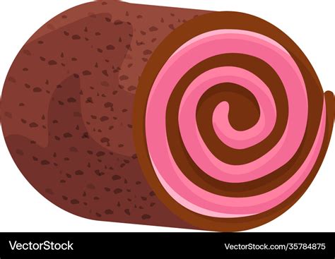 Jelly roll icon Royalty Free Vector Image - VectorStock