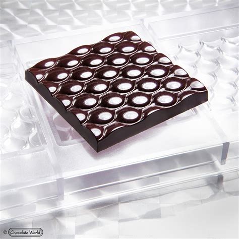 CHOCOLATE BAR MOLD, BUBBLES | Chocolat-Chocolat Inc.