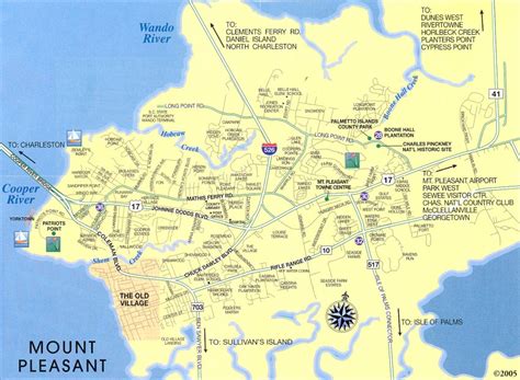 Mount Pleasant SC Real Estate Map