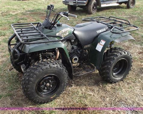 1998 Yamaha Big Bear 350 four wheeler in Harrisonville, MO | Item C5924 ...