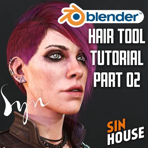 Blender Hair Tool Tutorial - Part 02, Jack Perry on ArtStation at https://www.artstation.com ...