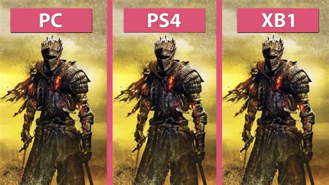 Dark Souls 3 – PC vs. PS4 vs. Xbox One Graphics Comparison - YouTube