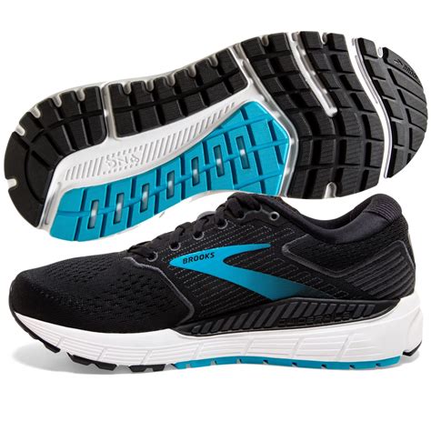 | Brooks Ariel 20 Women’s Black/Ebony/BlueWorld Footbag