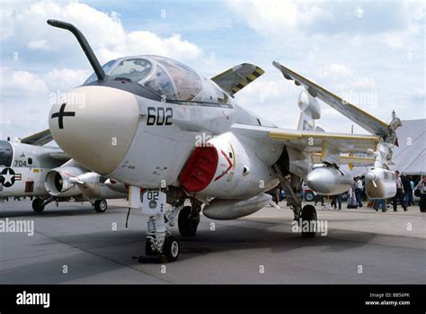 Grumman A-6 Intruder carrier based attack aircraft Stock Photo - Alamy