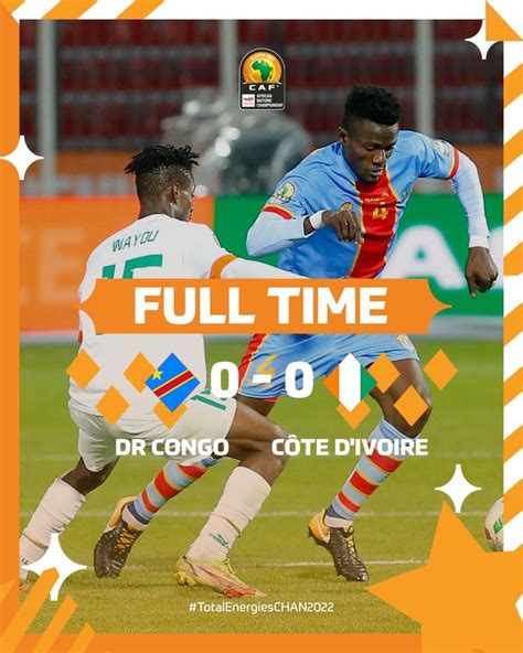 FT: DR Congo 🇨🇩 0-0 🇨🇮 Ivory Coast : r/FootballAfrica