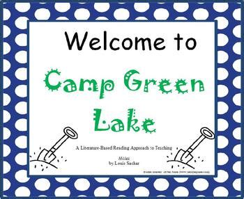 Welcome to Camp Green Lake - A Novel Study Bundle for HOLES by Louis Sachar