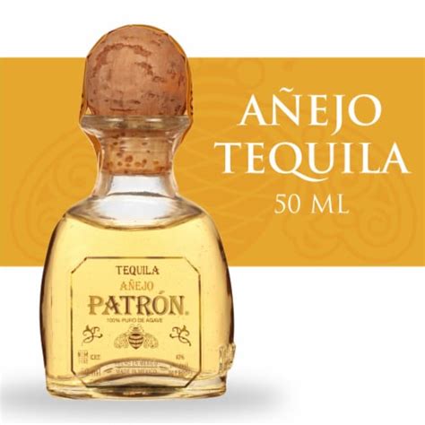 Patron Tequila Anejo, 50 ml - QFC