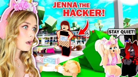 We CAUGHT JENNA HACKING PLAYERS In Brookhaven!? (Roblox) - YouTube