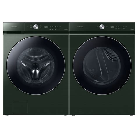 Shop Samsung Bespoke Stackable Front-Load Washer and Electric Dryer Set ...