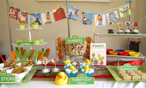 Sesame Street Party Food