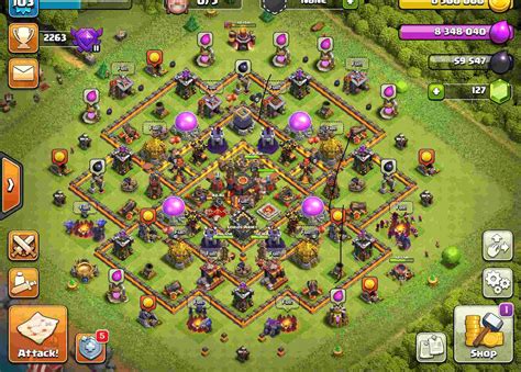 21+ Best TH10 Farming Base **Links** 2020 (New!) | Anti Everything 16 Trophy Base, Giant Bomb ...