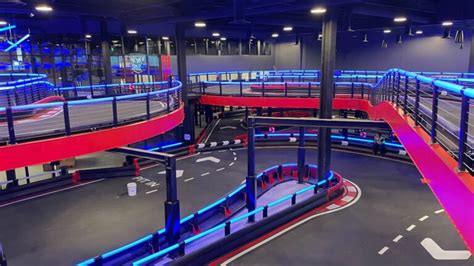 Red Hawk Casino Multi-level Go-kart Track designed and built by 360 Karting