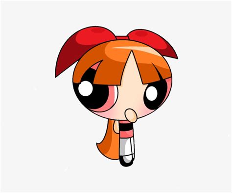 Power Puff Girls Blossom - Angry Blossom Powerpuff Girl PNG Image | Transparent PNG Free ...