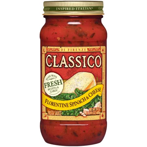 Florentine Spinach and Cheese - Classico® Pasta Sauce