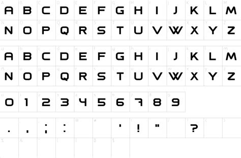 Boeing Font - 1001 Free Fonts