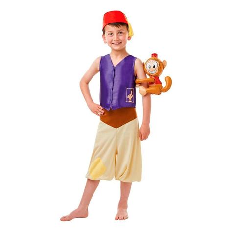 Disney Aladdin Deluxe Kids Costume Multicoloured 3 - 4 Years