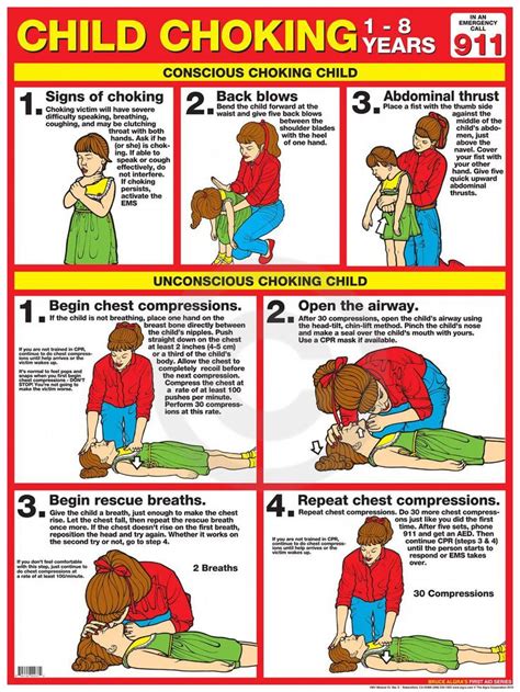 First Aid Choking Child | Child choking, Child cpr, Choking first aid