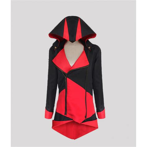 Assassin's Creed Assassin Red and Black Cosplay Costumes ( free ...