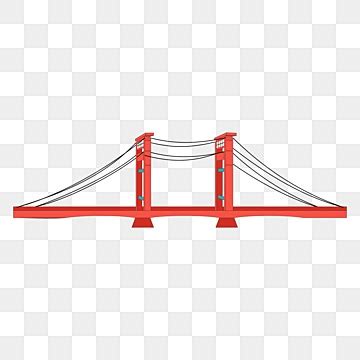 Landmark Clipart Hd PNG, Jembatan Ampera Palembang Bridge Png Landmark, Jembatan Palembang ...