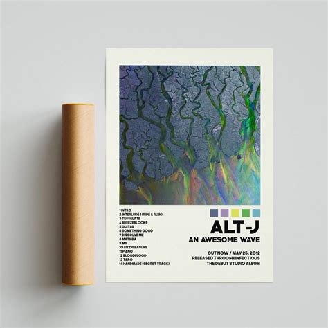 Alt-J Posters / An Awesome Wave Poster / Album Cover / Custom Poster, Home Decor – Poster ...