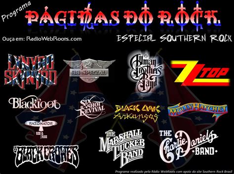 Páginas do Rock - Especial Southern Rock lá na Rádio WebRoots | Southern rock, Classic rock and ...