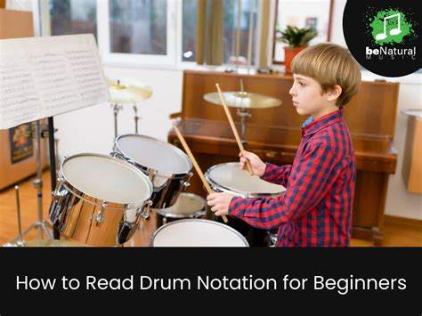 How to Read Drum Notation for Beginners - Be Natural Music