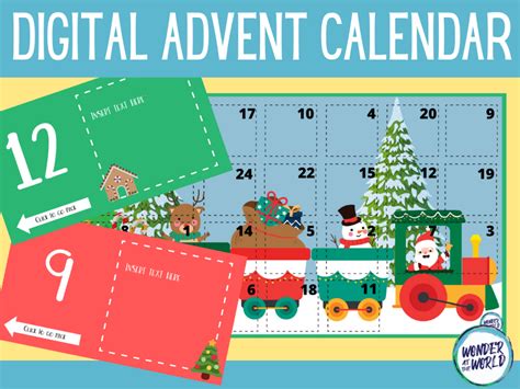 Christmas advent calendar for PowerPoint and Google Slides | Teaching Resources