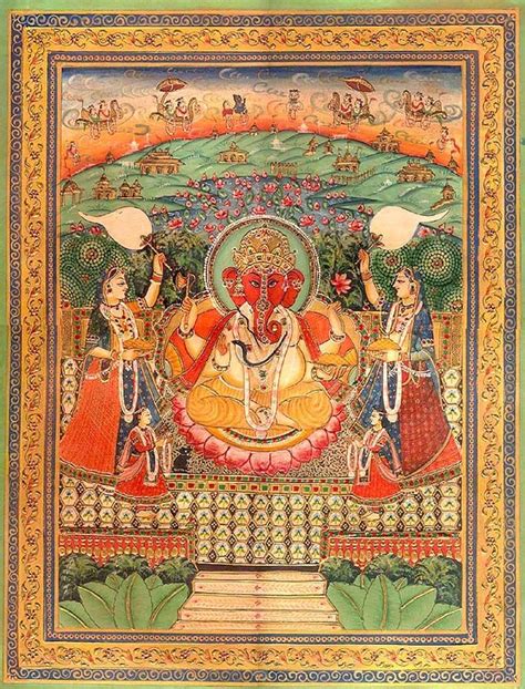 Jain Manifestation of Ganesha in 2019 | Ganesha, India art, Hindu art