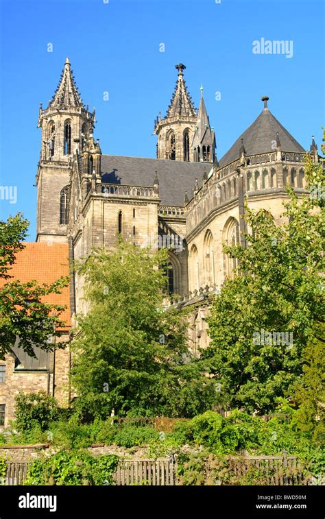 Magdeburg Dom - Magdeburg cathedral 01 Stock Photo - Alamy