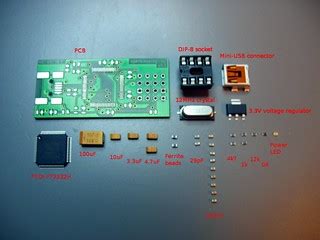 openbiosprog-spi assembled device 0.1 parts | openbiosprog-s… | Flickr