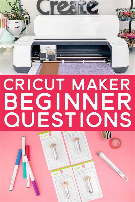 Cricut Maker for Beginners FAQ | Cricut, Work diy, Cricut tutorials