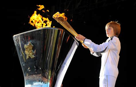 The Olympic Flame Arrives in London - The Atlantic