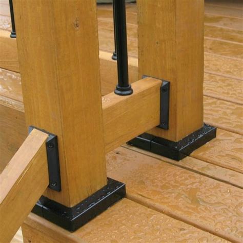 Titan Wood Post Anchor - Kit 4x4, 4x6, 6x6, 8x8 | Wood tile, Wood post, Ornamental wood