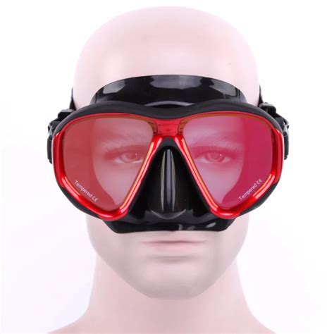 Snorkel Dive Mask with Silicone Skirt Strap for Scuba Diving Snorkeling Freediving-in Diving ...