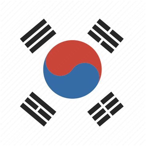 Korean Flag Svg