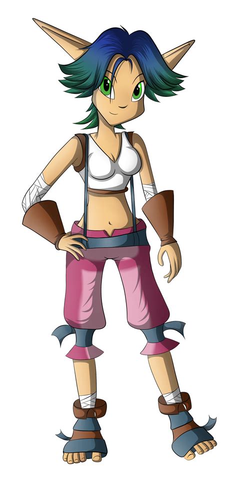 Keira (JAK DAXTER Fan-Art) [Render] by Chrono-The-Hedgehog on DeviantArt