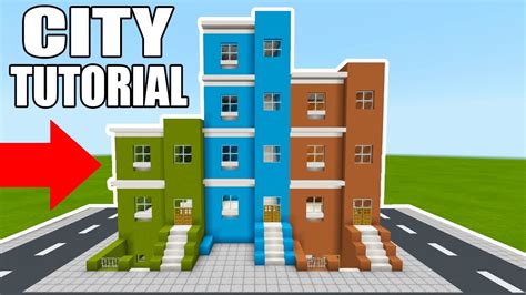 Minecraft City Building Schematic